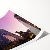 Extra large wall art featuring line art flowers on a rolled print, using muted gray tones, ideal for large living room decor.