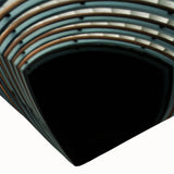 Black and white photograph of a spiral staircase on stretched canvas, suitable for bedroom wall decor.