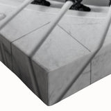 Black and white photograph of a spiral staircase on stretched canvas, suitable for bedroom wall art.