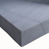 Black and white photograph of a spiraling staircase on stretched canvas, suitable for bedroom wall art.