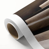 Art Deco poster featuring a spiral staircase in monochrome, printed on rolled canvas, suitable for dining room wall art.