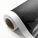 Art Deco style staircase design in monochrome shades on rolled canvas, suitable for dining room wall art.