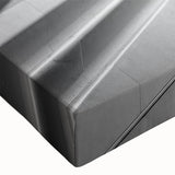 Black and white photograph of a spiral staircase on stretched canvas, suitable for bedroom wall art.