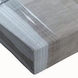 Black and white photograph of a spiral staircase on stretched canvas, suitable for bedroom wall art.