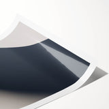 Extra large wall art featuring line art flowers on a rolled print, ideal for large living room wall decor.