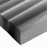 Black and white photograph of a spiral staircase on stretched canvas, suitable for bedroom wall art.