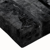 Large art of a black and white tunnel landscape on stretched canvas, suitable for bedroom wall decor.