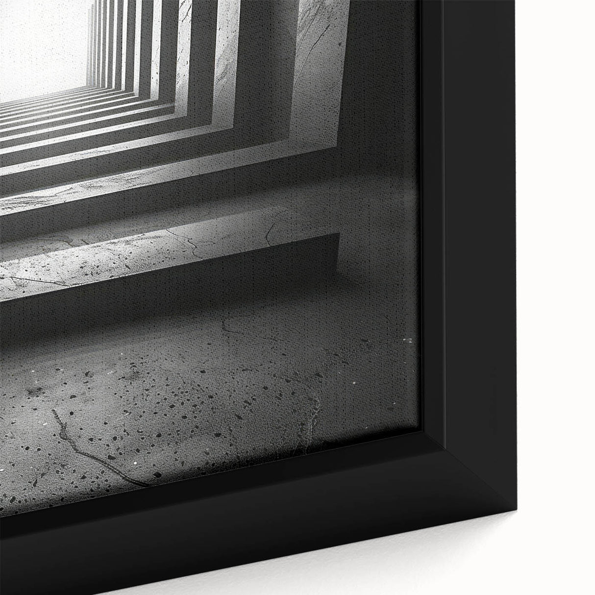 Extra large black wall art featuring a textured, colorful abstract design on a framed canvas, ideal for living room decor.