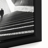 Extra large black wall art featuring a textured, colorful abstract design on framed canvas, ideal for living room decor.