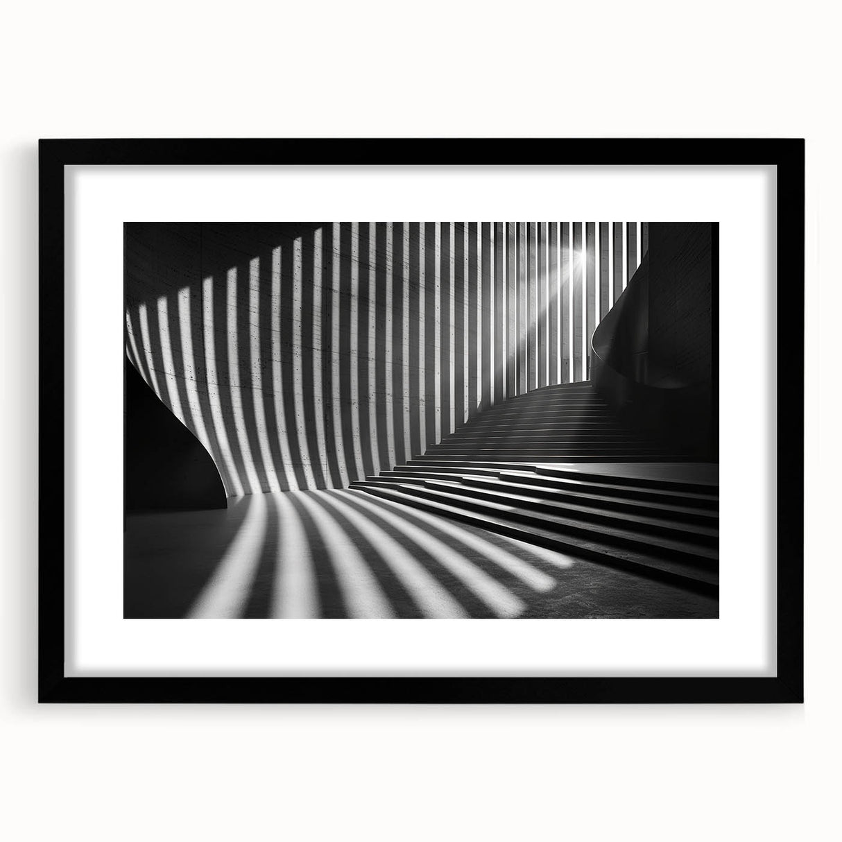 Extra large abstract art print featuring vibrant, colorful textures on a black framed canvas, ideal for living room decor.