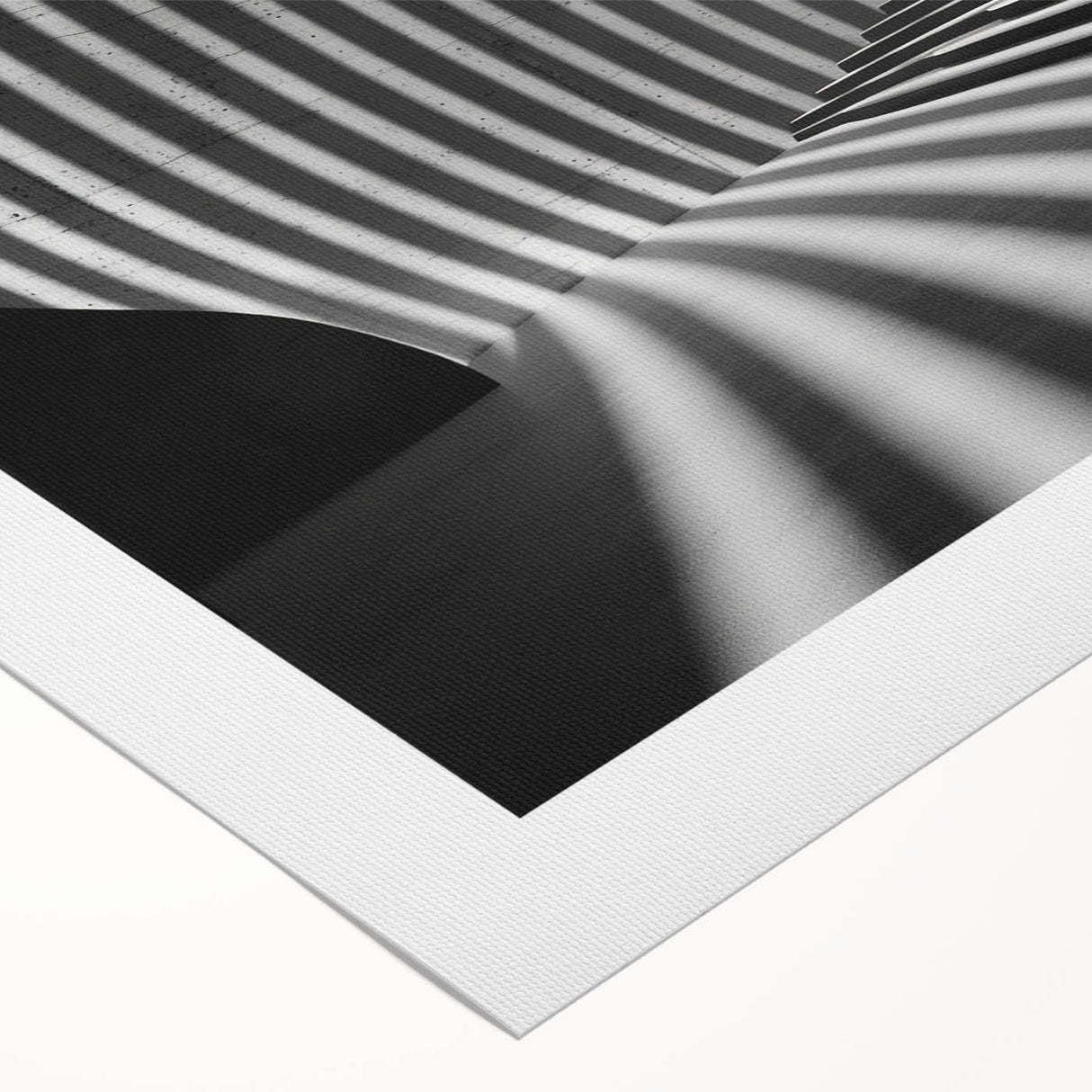 Art deco poster featuring geometric patterns in black and gold on rolled canvas, suitable for dining room wall art.