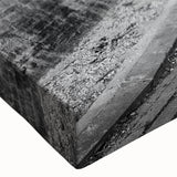 Black and white landscape art painting on stretched canvas depicting architectural tunnels, ideal for bedroom wall art.