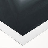 Art deco poster featuring an architectural tunnel design in monochrome, printed on rolled canvas.