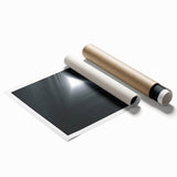 Extra large rolled print of a floral art design in muted pastel shades, suitable as classy bathroom wall art.