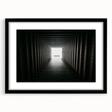 Colorful abstract art print featuring textured design in vibrant hues on a large framed canvas, ideal for living room decor.