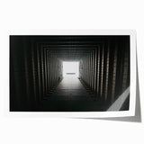 Extra large rolled print featuring a floral design in pastel shades.