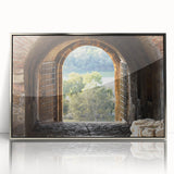 Art Deco-style poster featuring geometric patterns and silver frames, on acrylic, ideal for nursery wall art.