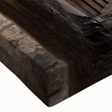 Large art featuring a black and white landscape painting on stretched canvas, suitable for bedroom wall decor.