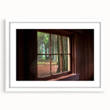 Extra large abstract art print featuring textured design in neutral tones, framed with white mat.