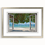 Abstract art print featuring geometric patterns in muted black and white, framed in silver, suitable for dining room decor.