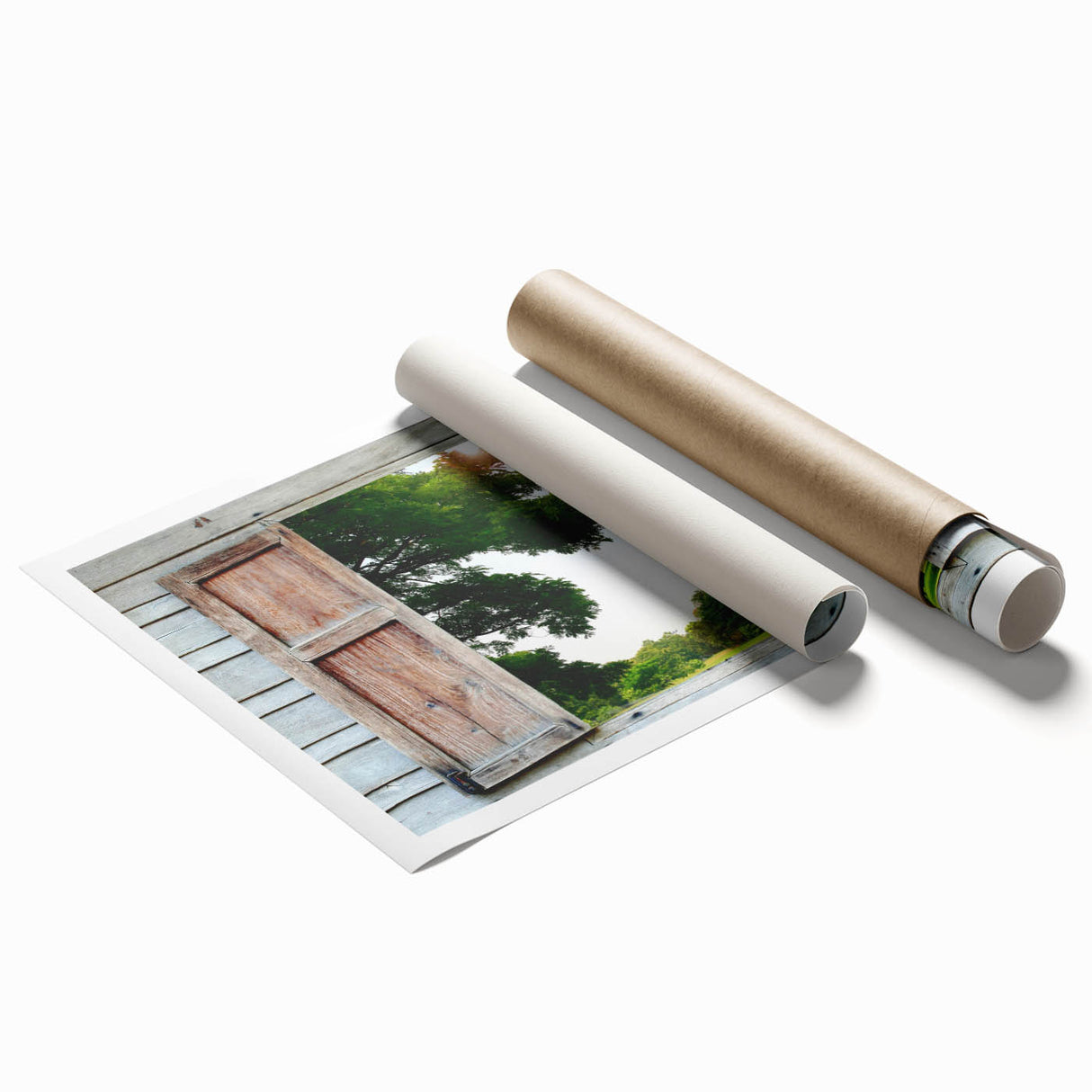 Extra large rolled print featuring a floral design in soft pastel shades, ideal for classy bathroom wall art.