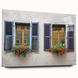 Large abstract wall art on acrylic glass, featuring a monochrome geometric pattern, ideal for modern dining room decor.