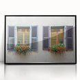 Large abstract wall art featuring geometric patterns in black and white, framed in acrylic.