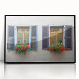 Large abstract wall art featuring geometric patterns in black and white, framed in acrylic.