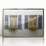 Mid-century modernist art of geometric patterns in gold and black on an acrylic print, suitable for nursery wall decor.