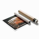 Extra large rolled print featuring a close-up of floral art in soft pastel shades, ideal for classy bathroom wall art.