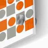 Bohemian Wall Art | Eclectic Bauhaus Geometric Boho Decor Canvas Print