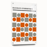 Bohemian Wall Art | Eclectic Bauhaus Geometric Boho Decor Canvas Print