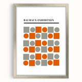 Bohemian Wall Art | Eclectic Bauhaus Geometric Boho Decor Canvas Print