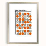 Bohemian Wall Art | Bauhaus 1919 Eclectic Geometric Boho Decor Print