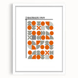 Bohemian Wall Art | Bauhaus 1919 Eclectic Geometric Boho Decor Print