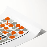 Bohemian Wall Art | Bauhaus 1919 Eclectic Geometric Boho Decor Print