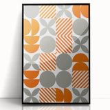 Bohemian Wall Art | Geometric Eclectic Boho Chic Canvas Print Design