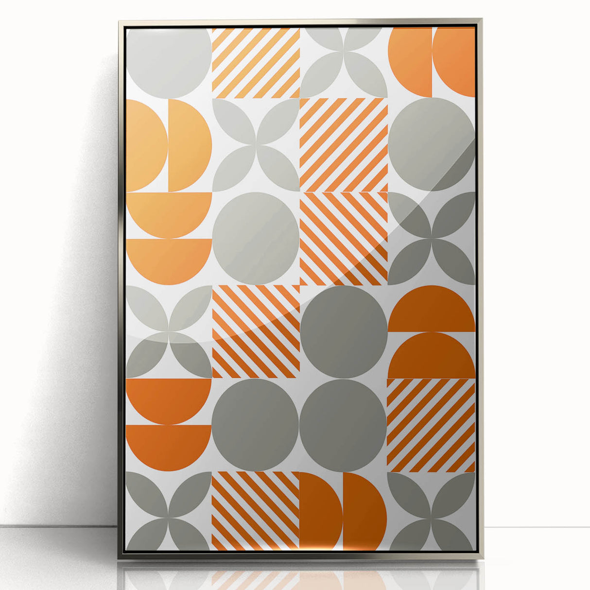 Bohemian Wall Art | Geometric Eclectic Boho Chic Canvas Print Design