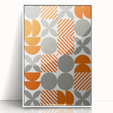 Bohemian Wall Art | Geometric Eclectic Boho Chic Canvas Print Design