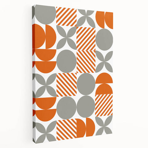 Bohemian Wall Art | Geometric Eclectic Boho Chic Canvas Print Design