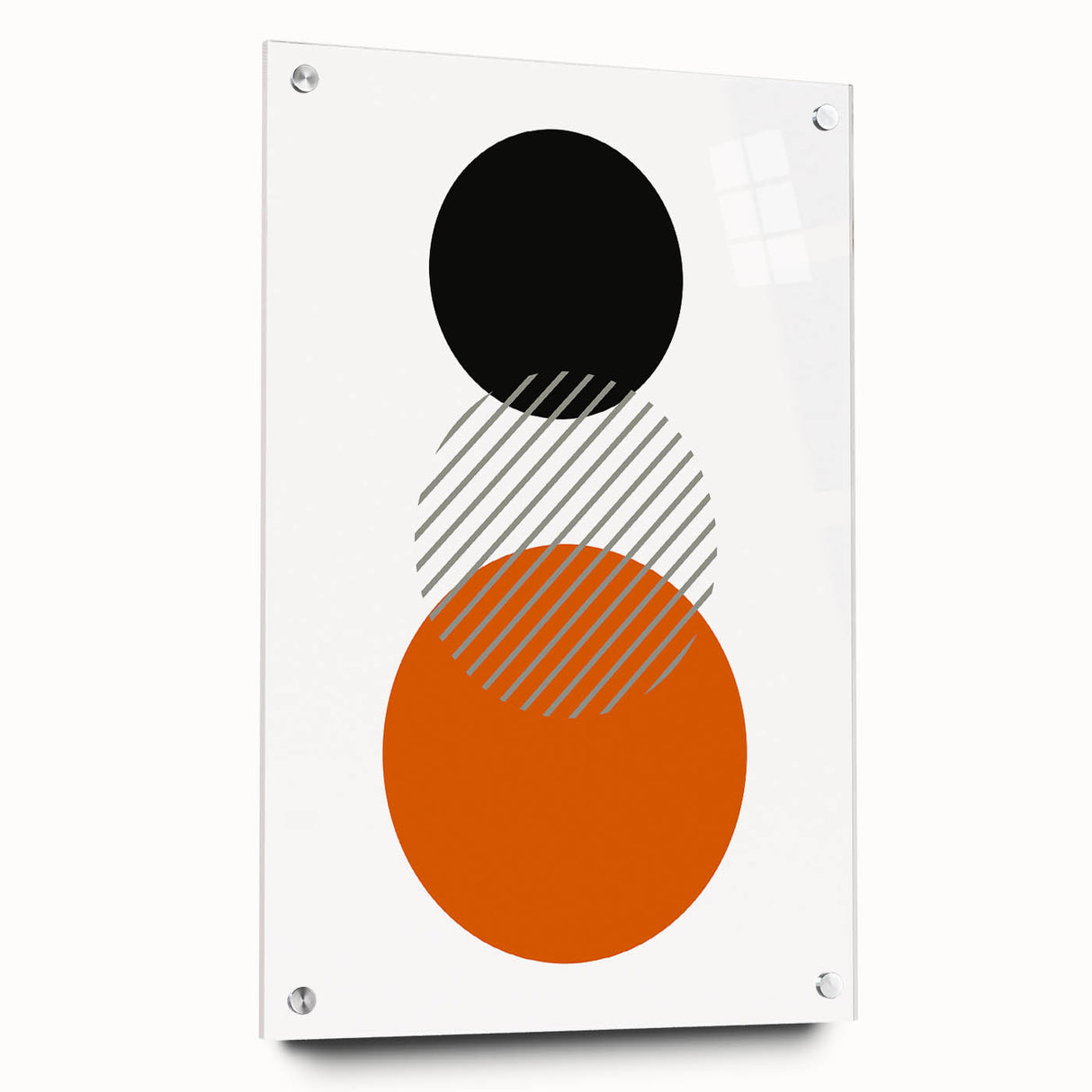 Bohemian Wall Art | Minimalist Boho Chic Geometric Abstract Canvas Print