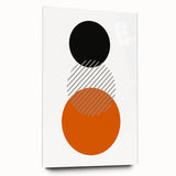 Bohemian Wall Art | Minimalist Boho Chic Geometric Abstract Canvas Print