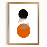 Bohemian Wall Art | Minimalist Boho Chic Geometric Abstract Canvas Print