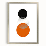 Bohemian Wall Art | Minimalist Boho Chic Geometric Abstract Canvas Print
