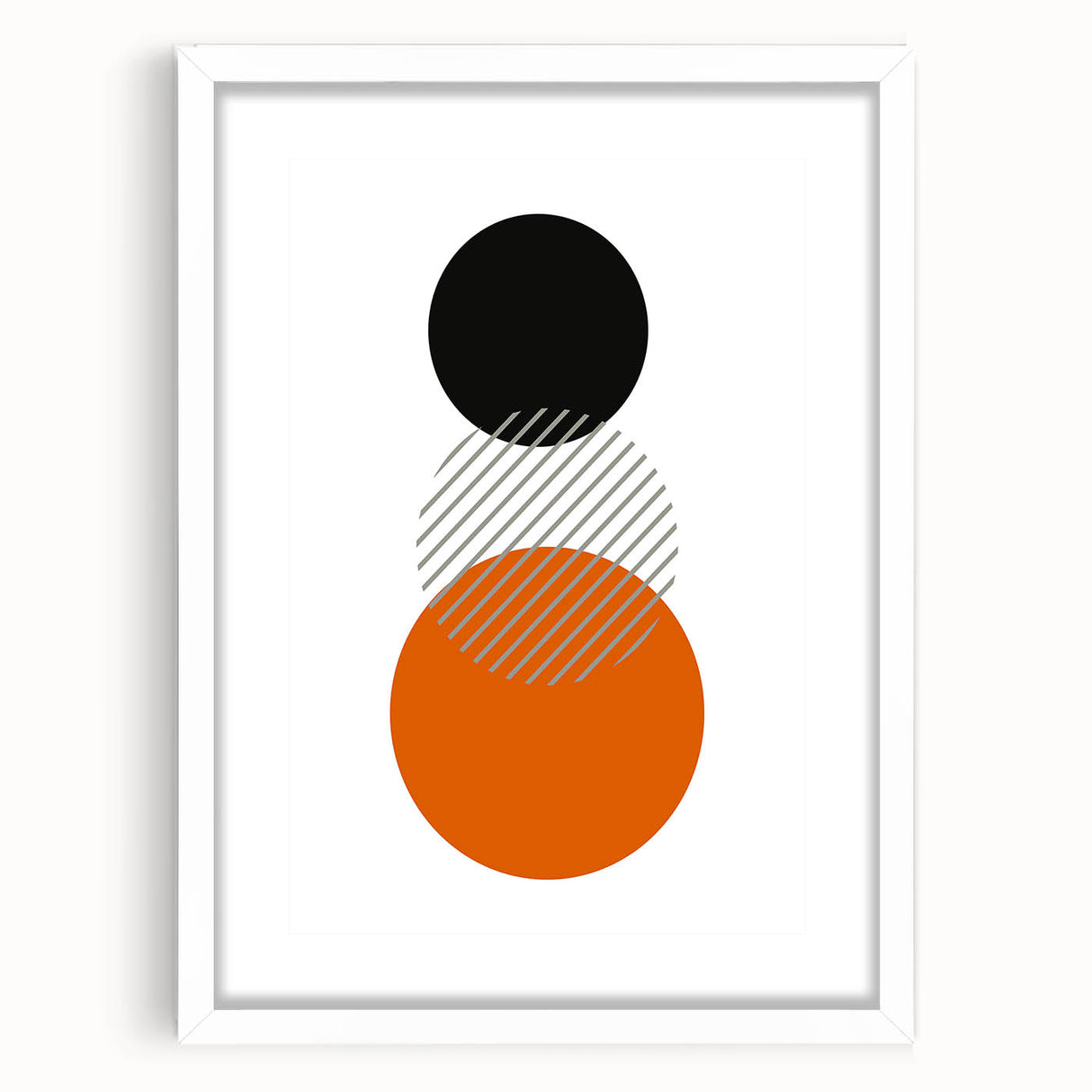 Bohemian Wall Art | Minimalist Boho Chic Geometric Abstract Canvas Print