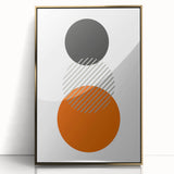 Bohemian Wall Art | Minimalist Boho Chic Geometric Abstract Canvas Print