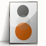 Bohemian Wall Art | Minimalist Boho Chic Geometric Abstract Canvas Print