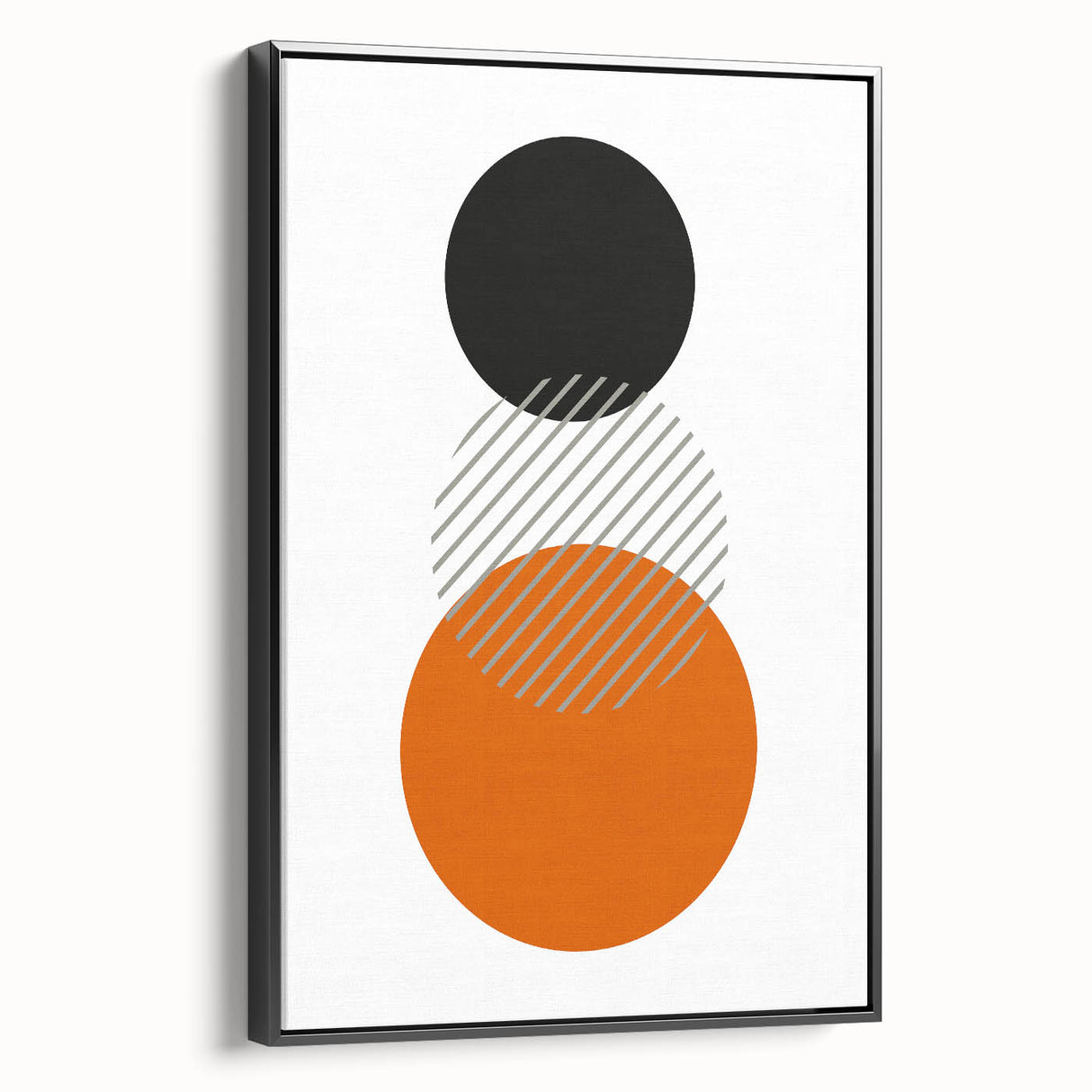 Bohemian Wall Art | Minimalist Boho Chic Geometric Abstract Canvas Print
