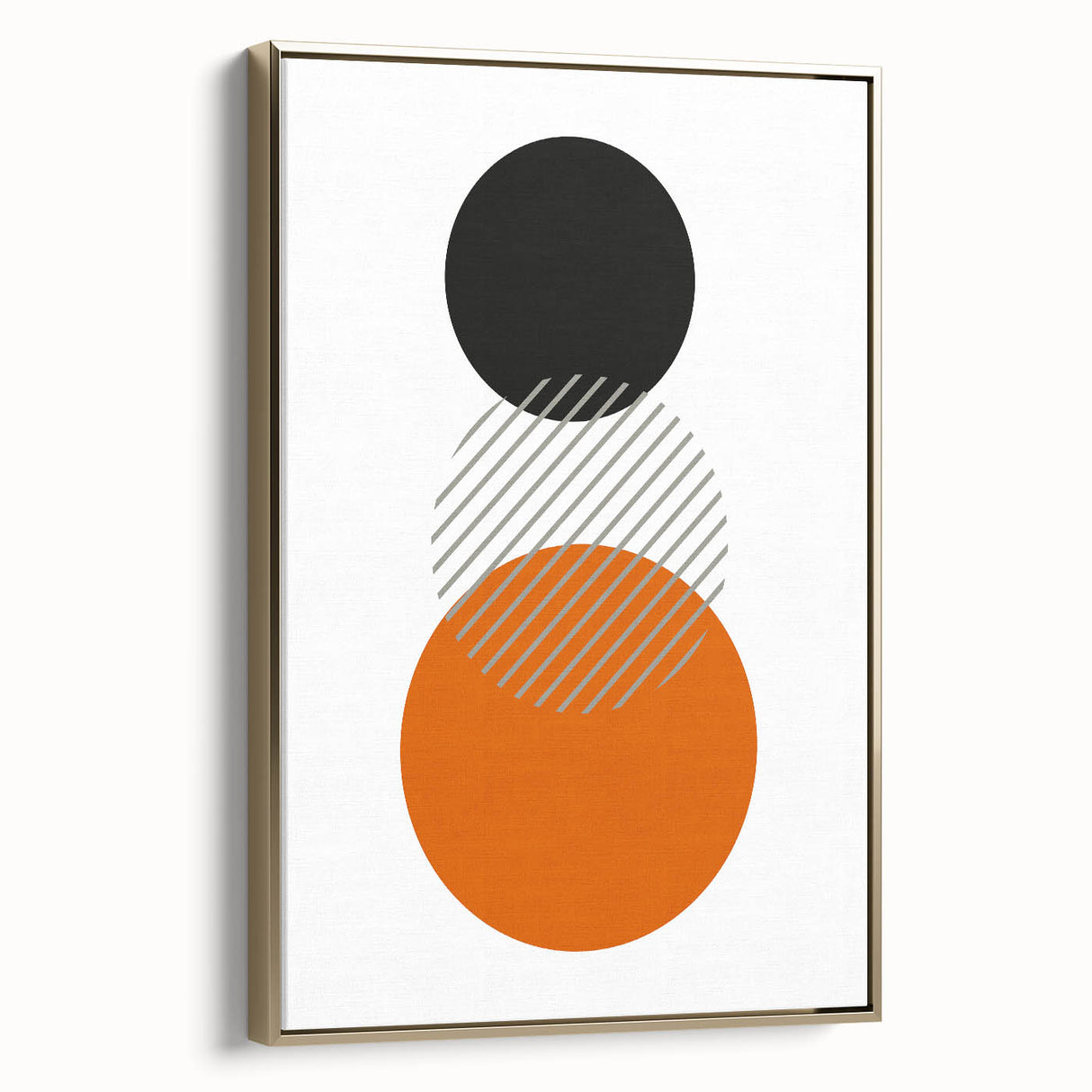 Bohemian Wall Art | Minimalist Boho Chic Geometric Abstract Canvas Print