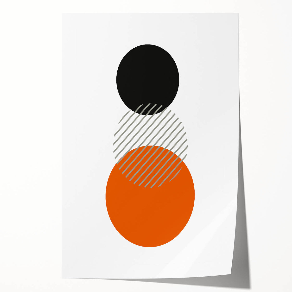 Bohemian Wall Art | Minimalist Boho Chic Geometric Abstract Canvas Print